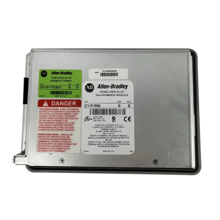 Como o Allen Bradley 2711P-T7C6D1 aprimora a automação industrial?